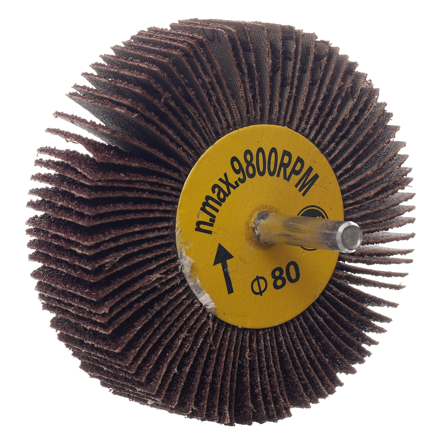  Круг лепестковый радиальный д/дрели д80мм, Р40 /56226/