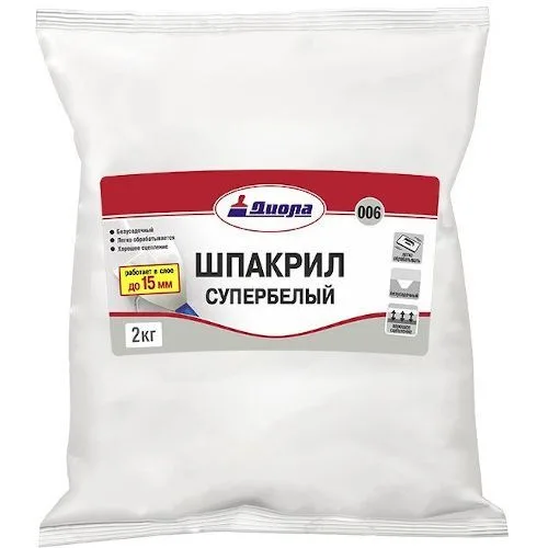 Шпакрил СУПЕР БЕЛЫЙ Д-006 2,0кг