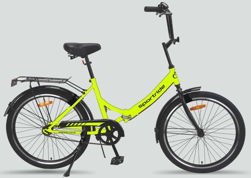  Велосипед SPORTRIDE CITY 24 (21 ск., рост OS) зеленый 2025