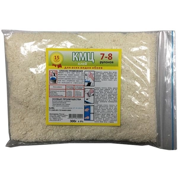  Клей обойный КМЦ 300гр Polyex