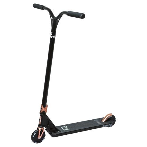  Самокат RRAMPA трюковой 1260 120, черный/медный *