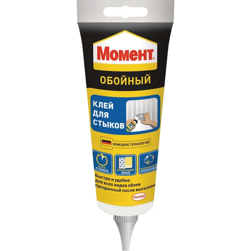  Клей обойный Момент 120гр д/подклейки стыков