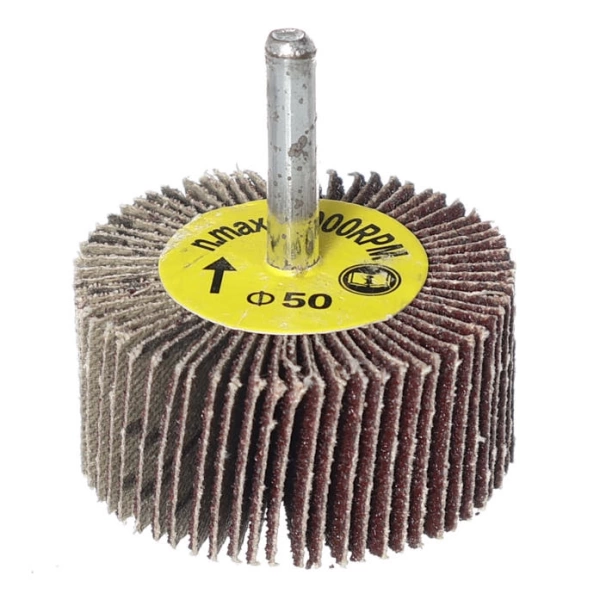  Круг лепестковый радиальный д/дрели д50мм, Р80 /56225/