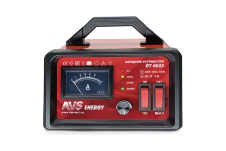  Зарядное устройство АКБ AVS ВТ-6023 (6/12В, 5А до 50А/ч) /771-022/