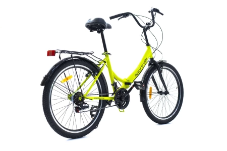  Велосипед SPORTRIDE CITY 24 (21 ск., рост OS) зеленый 2025