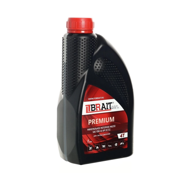  Масло д/четырехтактных двигателей минерал. 1,0л (д/картера мотоблока, генератора)