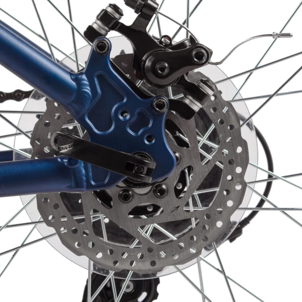  Велосипед FOXX MERIDIAN 26" синий, алюминий, рама 14" 