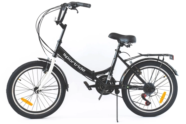  Велосипед SPORTRIDE CITY 20 (21 ск., рост OS) черный 2025