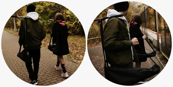  Сумка-чехол ткань Дюспо HBG-01BK *