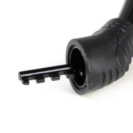  Замок д/велосипеда 12*400мм кодовый /709124/