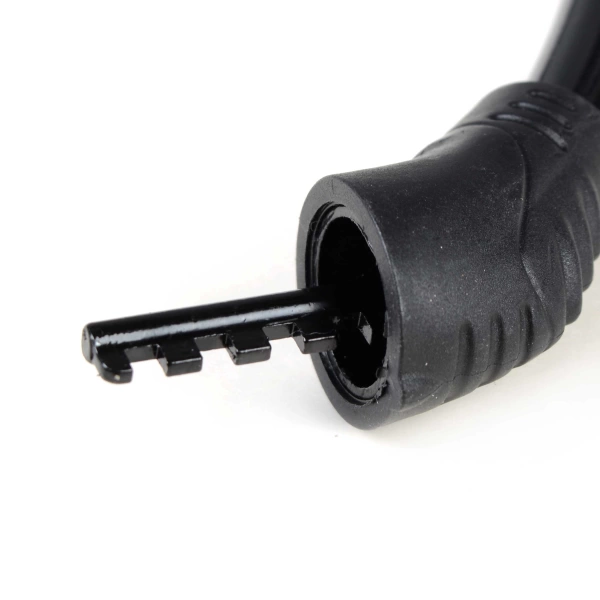  Замок д/велосипеда 12*400мм кодовый /709124/