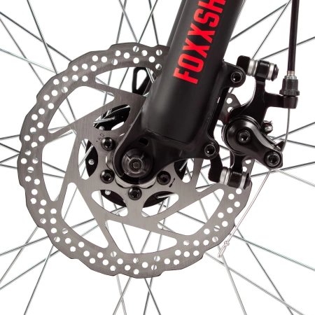  Велосипед FOXX MERIDIAN 27,5" коричневый, алюминий, рама 16" 