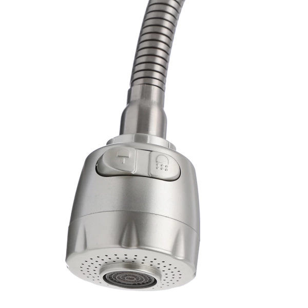  Излив смесителя д/кухни гибкий 50см сталь сатин /565-020/