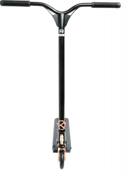  Самокат RRAMPA трюковой 1260 120, черный/медный *
