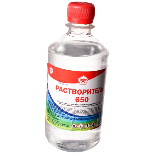  Растворитель 650  0,5л 