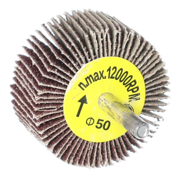  Круг лепестковый радиальный д/дрели д50мм, Р80 /56225/