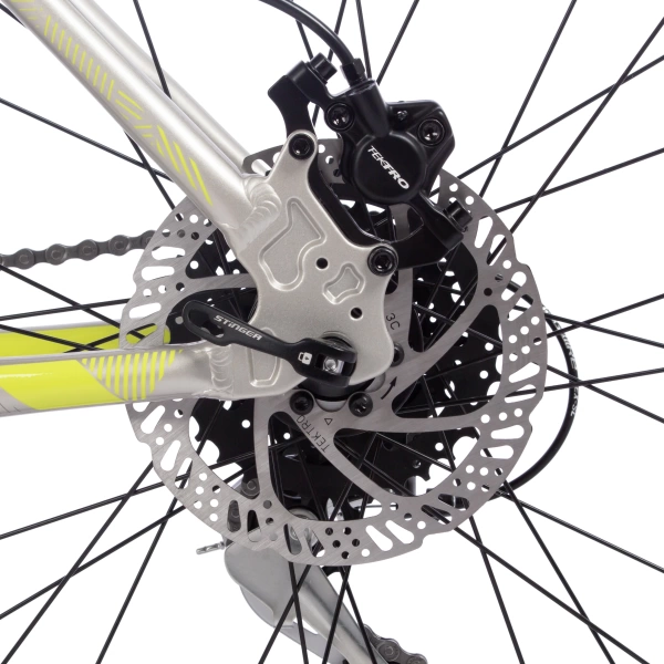  Велосипед STINGER GRAPHITE EVO 27.5" серый, рама 18" (M)