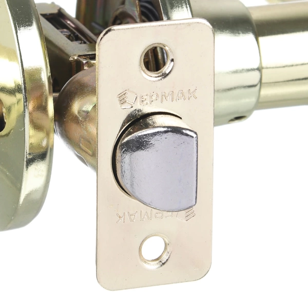  Защелка межкомн. СТАНДАРТ ШАР ЗОЛОТО с фиксатором /9871/