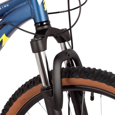  Велосипед FOXX MERIDIAN 26" синий, алюминий, рама 14" 