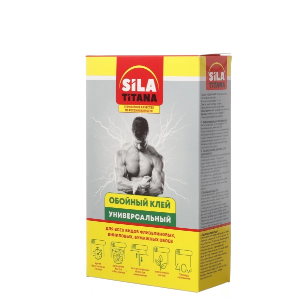 Клей обойный универсальный СИЛА ТИТАНА 200гр жест.уп