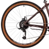  Велосипед FOXX MERIDIAN 27,5" коричневый, алюминий, рама 16" 