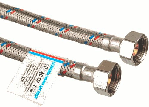  Подводка д/воды  30см,Г-Г, 1/2"