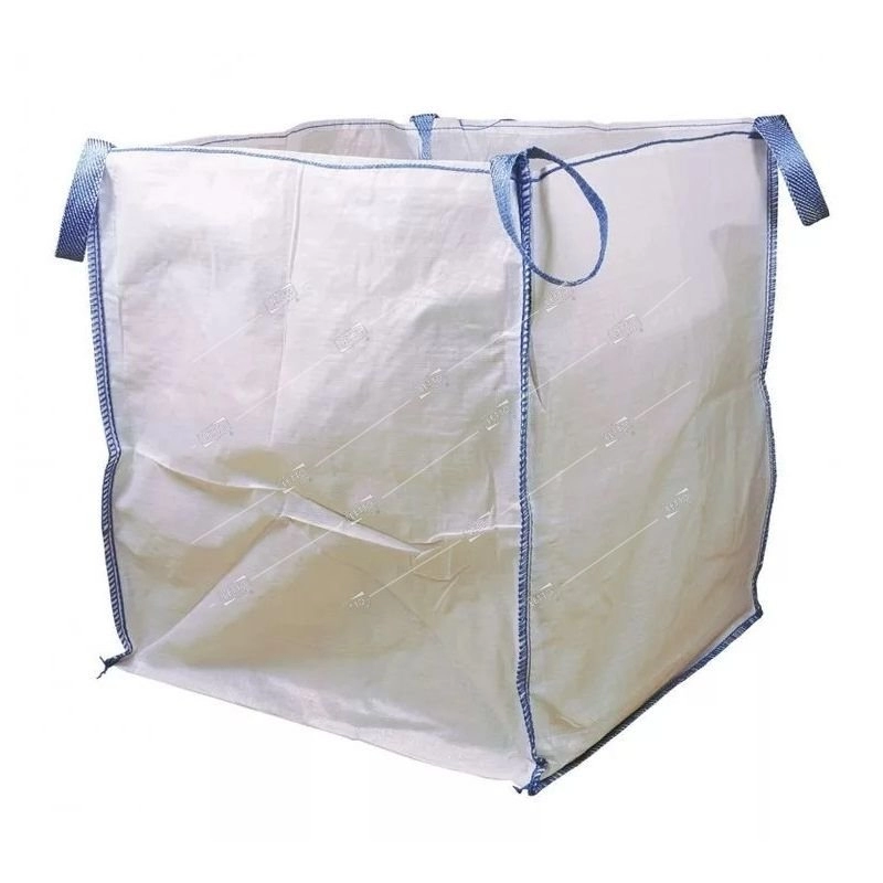 Биг-бэг 95х95х180, 4 стропы верх клапан, низ глухой. Разгрузка бегов биг бэгов. Оборудование для затаривания биг бэгов. Мягкий контейнер для сыпучих. Контейнер мкр 1,1с2-1,0ппр1 (150/150) с нижним клапаном.