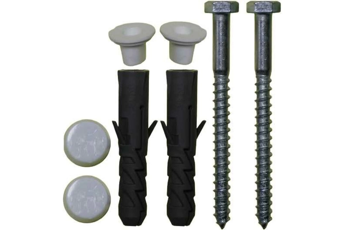  Крепление унитаза к полу БЕЛЫЙ с подвесом