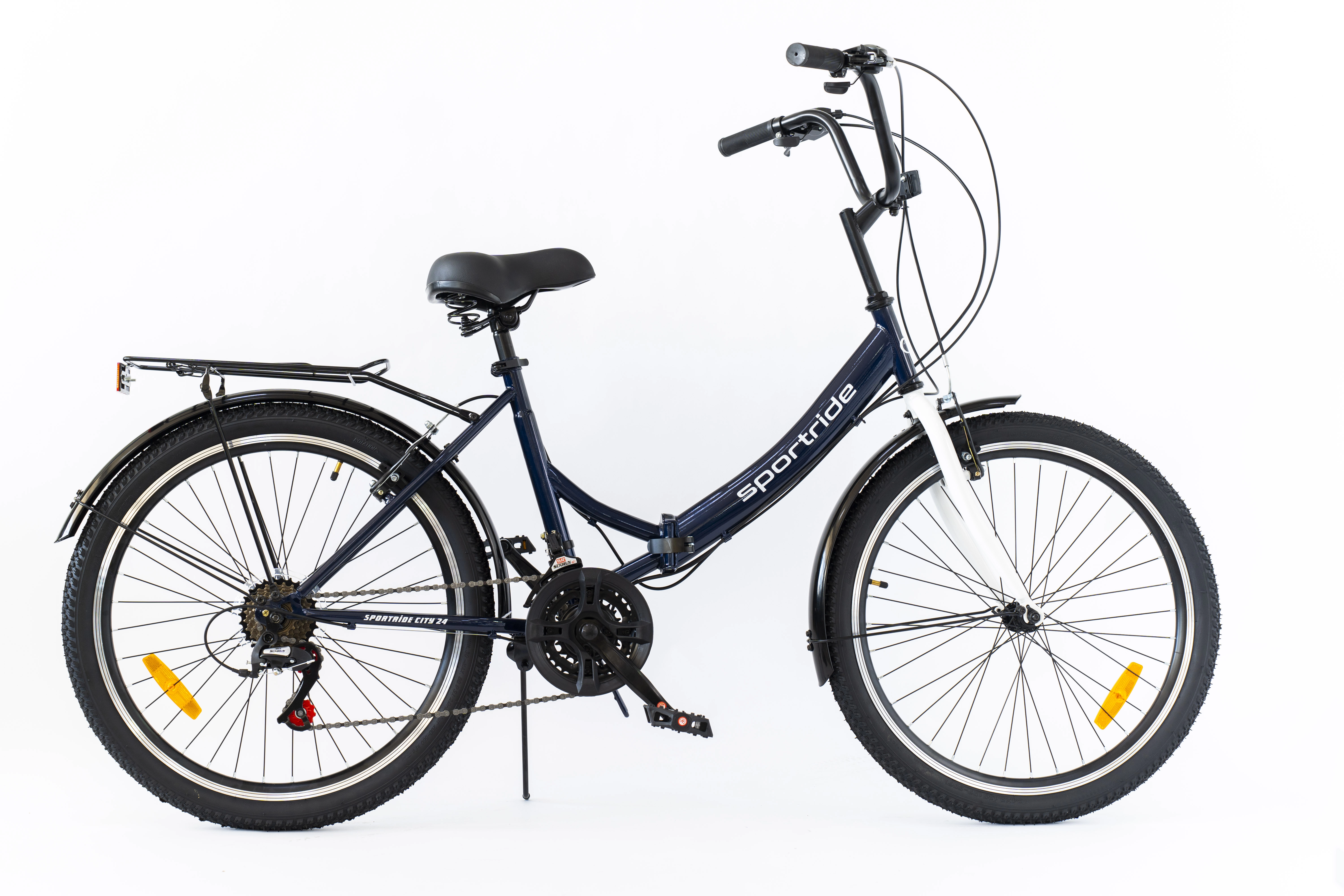  Велосипед SPORTRIDE CITY 24 (21 ск., рост OS) синий 2025