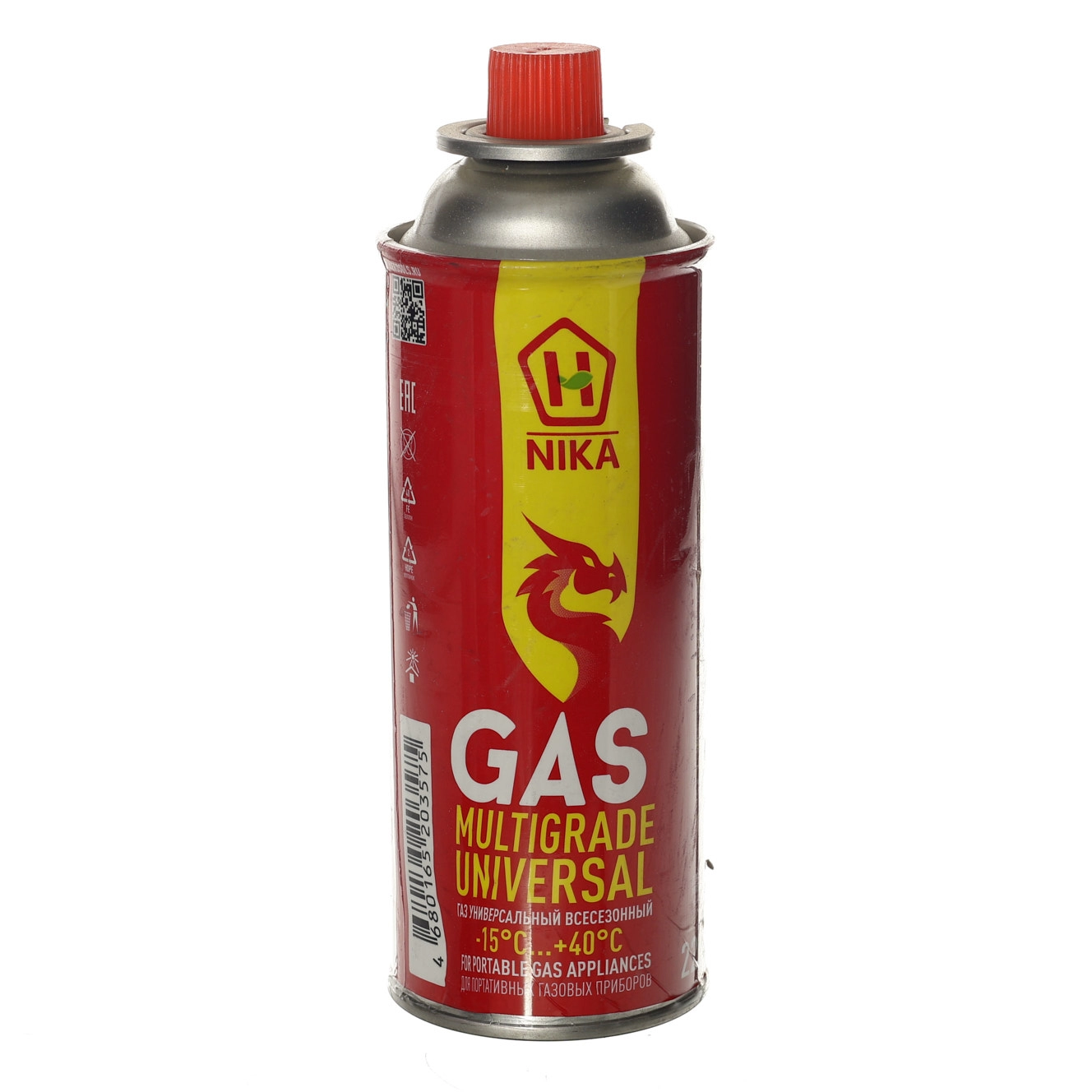  Газ д/портативных плит NIKA 220гр  