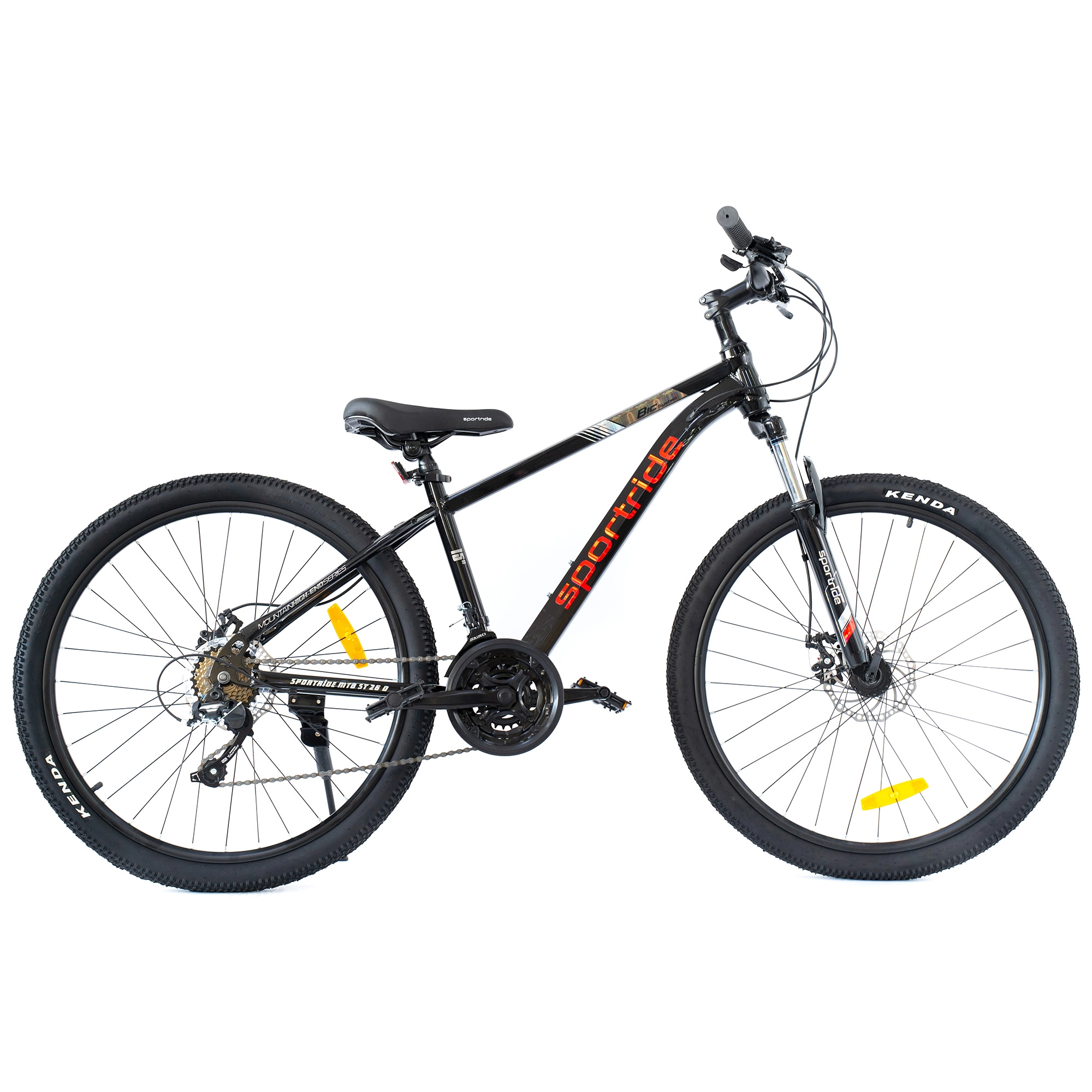 Велосипед SPORTRIDE MTB ST 26 D (21 ск, рост 15") черный 2025