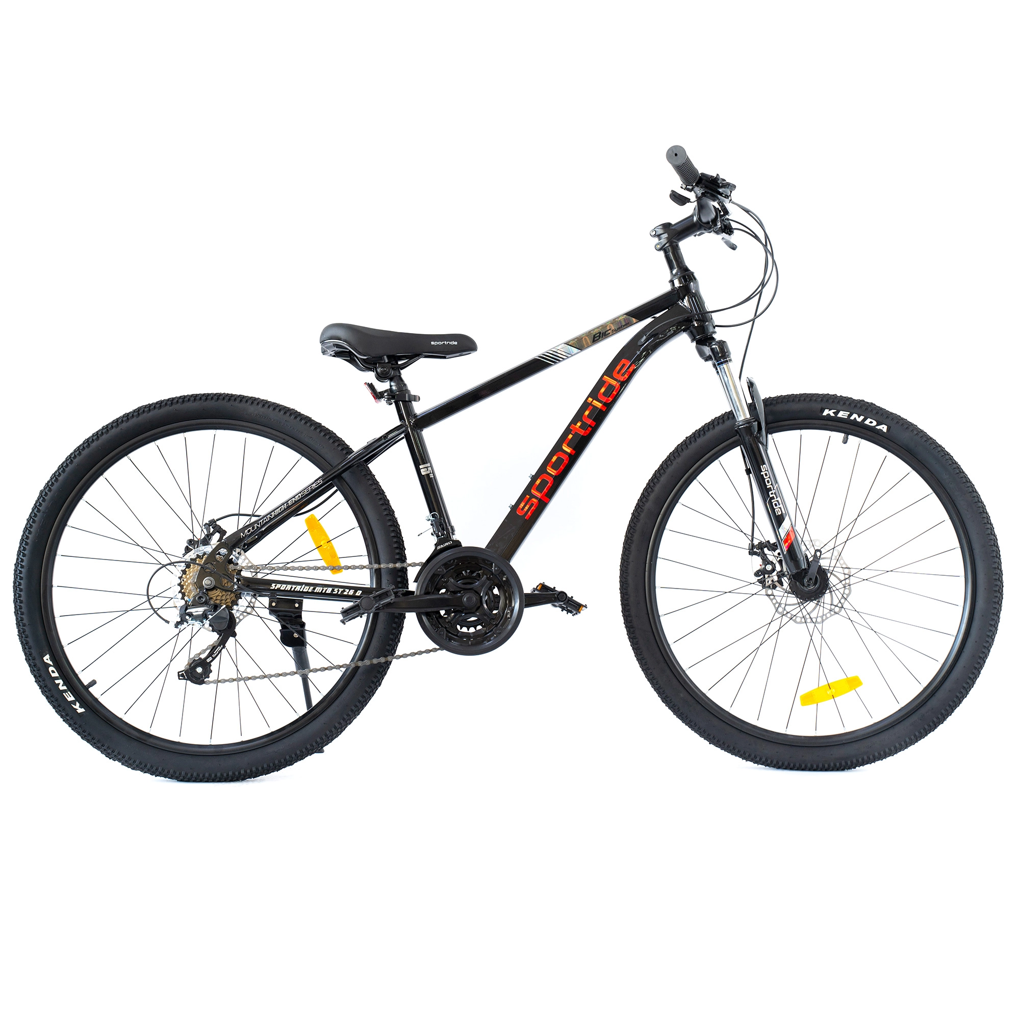  Велосипед SPORTRIDE MTB ST 26 D (21 ск., рост 17") черный 2025