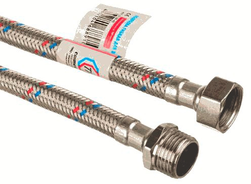  Подводка д/воды  40см,Г-Ш, 1/2"