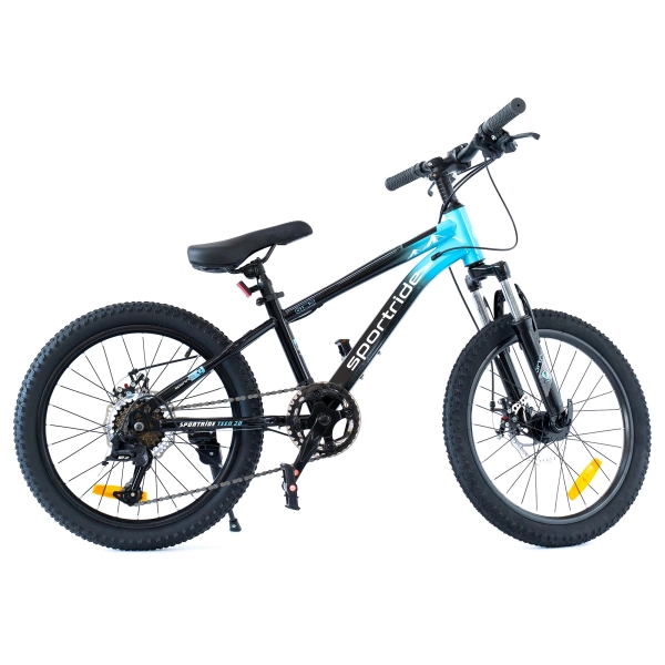  Велосипед SPORTRIDE TEEN 20 (7 ск., рост OS) черный 2025