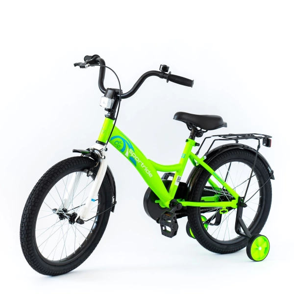  Велосипед SPORTRIDE KIDS 18 (1 ск., рост OS) зеленый 2025
