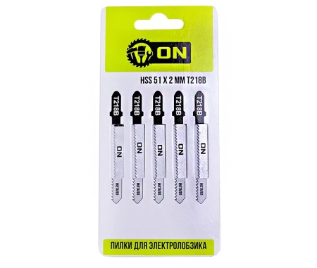  Пилки (5шт) д/эл.лобзика по мет. 51/2,0мм /006/ *