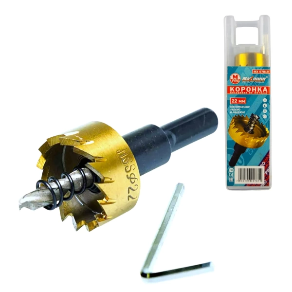  Коронка би-металл  22мм /400-022,07819/ *