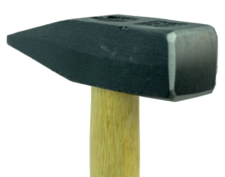  Молоток литой с дер. ручкой 1000гр /01-111/ 