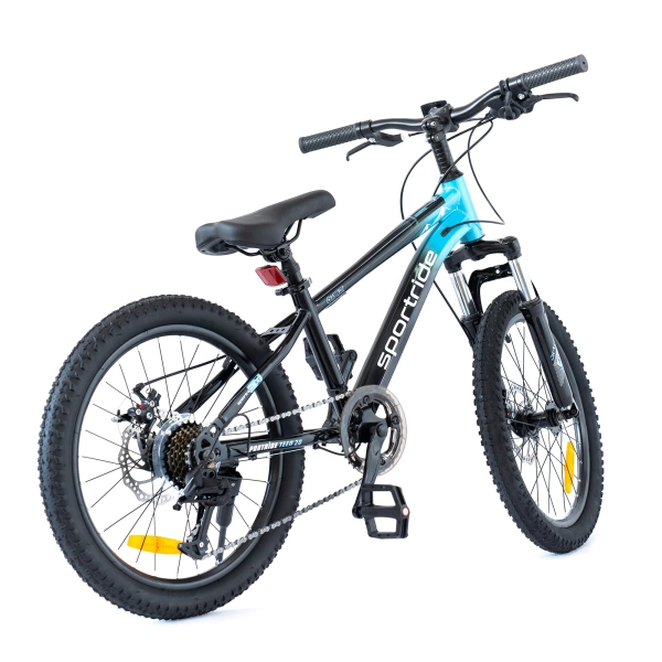  Велосипед SPORTRIDE TEEN 20 (7 ск., рост OS) черный 2025