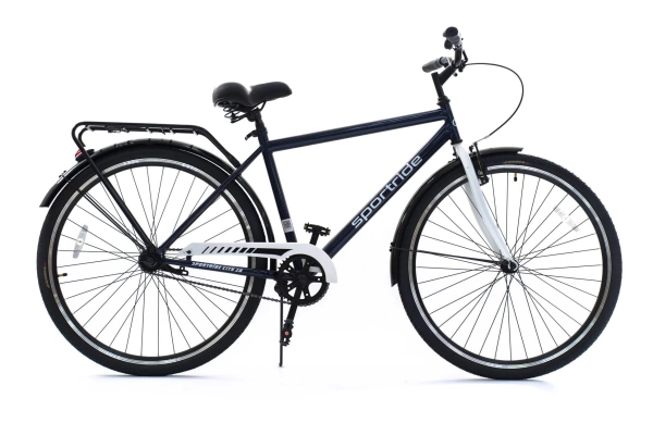  Велосипед SPORTRIDE CITY 28 (1 ск., рост 20") синий 2025