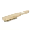  Щетка 6-рядн. мет. с дер.ручк. /56-066/