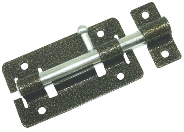  Задвижка дверная ЗД-01 бронза