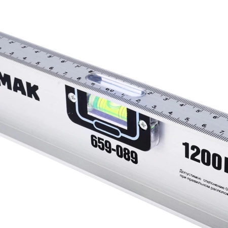  Уровень строительный ЕРМАК 1200мм /659-089/