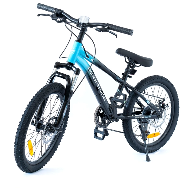  Велосипед SPORTRIDE TEEN 20 (7 ск., рост OS) черный 2025