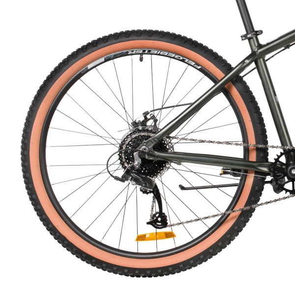  Велосипед FOXX MERIDIAN 26" зеленый, алюминий, рама 14" 