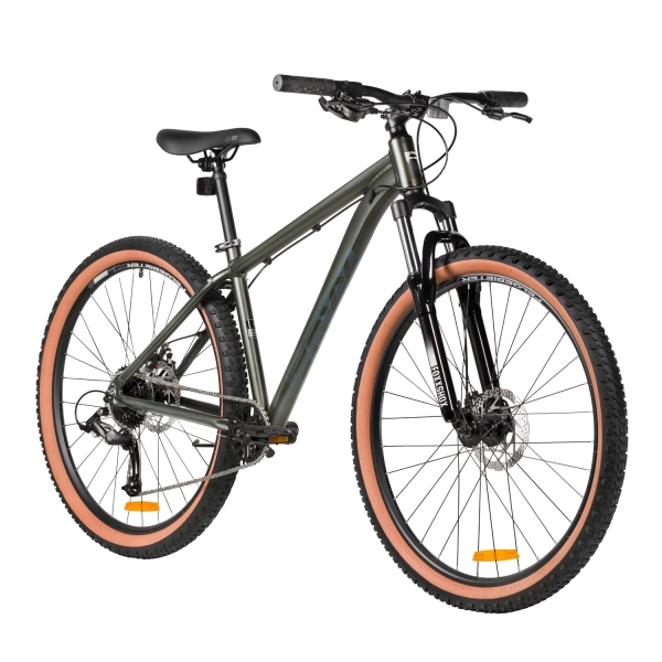  Велосипед FOXX MERIDIAN 26" зеленый, алюминий, рама 14" 