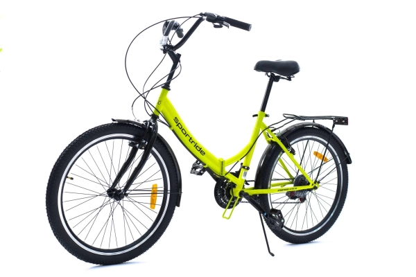  Велосипед SPORTRIDE CITY 24 (21 ск., рост OS) зеленый 2025