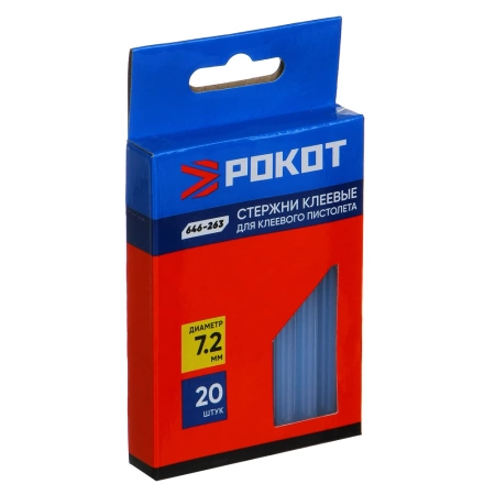  Стержни клеевые d- 7,2мм (20шт) /646-263/