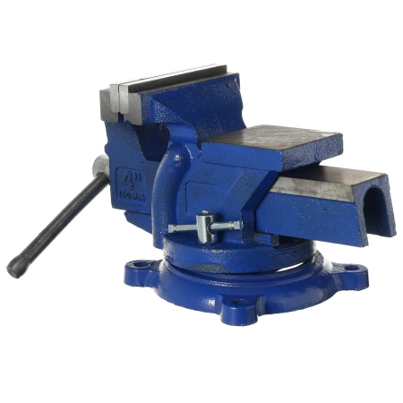  Тиски 100мм поворотн.д/верстака с наковальней /68-009/