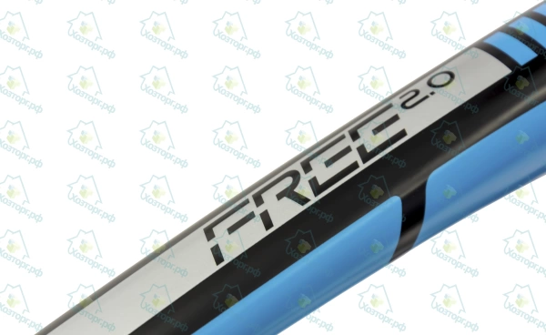  Велосипед TRINX 700С Free 2.0 рама 470мм, черный мат/синий-серебряный *